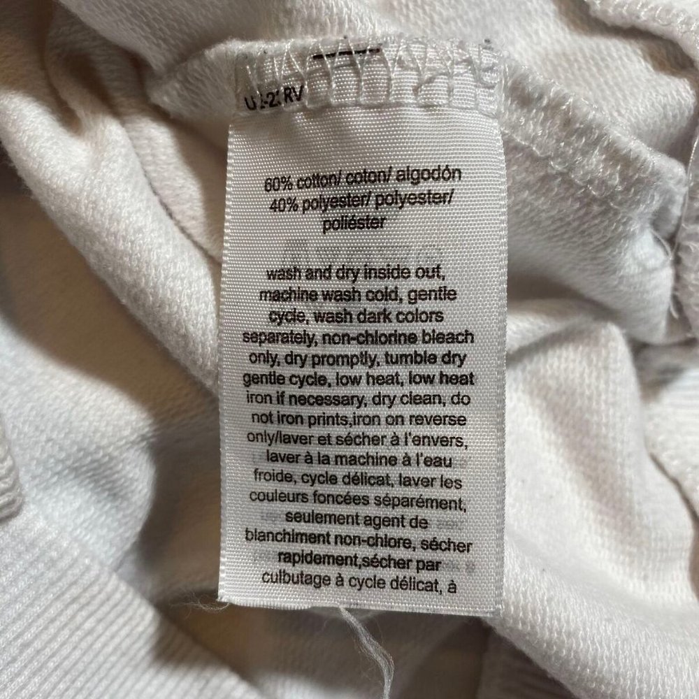 Tommy Hilfiger logo White Crewneck Sweater Tops - Picture 9 of 9
